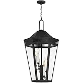 Maxim Lighting 30598CLBK Oxford - 6 Light Outdoor Pendant-34 Inches Tall and 17 Inches Wide