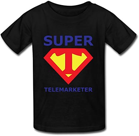 Baby's Super Telemarketer T Shirt Black