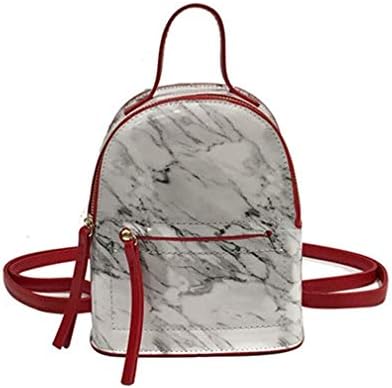 ミニバックパック 石のバックパック 女の子のバックパックファッション トレンドパーソナリティバッグ女性 韓国の日本の印刷小さな袋 白 美しいファッション 9 18 Cm 21 入荷予定