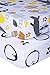 Pickle & Pumpkin Premium Organic Crib Sheet | 2 Pack 100% Organic Jersey Cotton Fitted Crib Sheets Set | Toddler or Standard Crib Mattress Sheets | Girls & Boys | Penguin & Woodland Crib Sheet