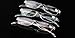 SOOLALA 3-Pair Value Pack Lightweight Striped Integrated PC Magnifying Reading Glasses +1.5D