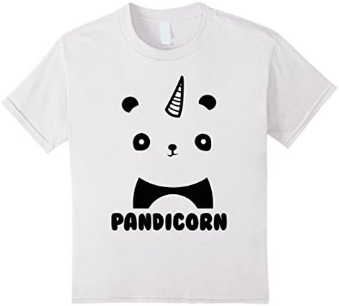 Kids Pandicorn Shirt 12 White