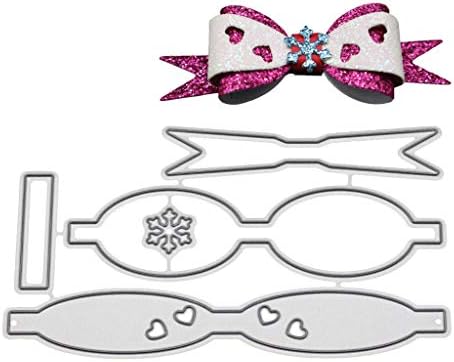 Bow Love Tie Metal Cutting Dies Stencil DIY Scrapbooking Album Stamp Paper Card Embossing Craft Decor