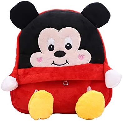 HXQ Peppa Pig Kid Backpacks,Plush Toy Preschoolers Little Bag for Boy and Girl