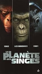 la planete des singes 1968,la planete des singes 2001,la planete des singes les origines 2011