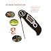 Perfect Cook - Digital Instant read Thermometer with Foldable stainless steel probe, Best for Food, Meat, Cooking, BBQ, Poultry, Grill Food, Oven, Candy & More