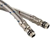 Xcel Home 2 x M10 x 1/2in Flexible Tap Connectors 300mm Pair view 3