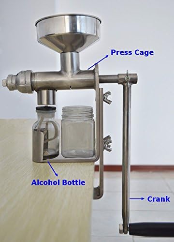 Stainless Steel Nut Seed Oil Expeller Press Walnut Peanuts