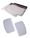 Set of 2 Plastic Bowl and Dough Scrapers, Curved and Straight Edge