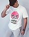 LeRage Dragon Ball Shirt Fan Made Kame House T-Shirt Funny Goku Tee White Men's Large