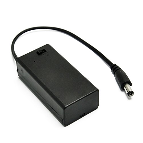 Gikfun 9v Battery Holder with ON/OFF Switch for Arduino (Pack of 2PCS) EK2107x2
