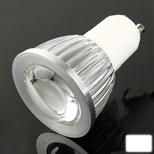 Gulakey AC 85-265V, GU10 5W White COB LED Spotlight Bulb