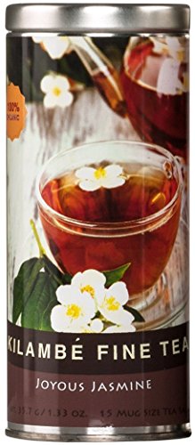 Kilambé Certified Organic Fine Teas – Joyous Jasmine – 15 Tea Sachets