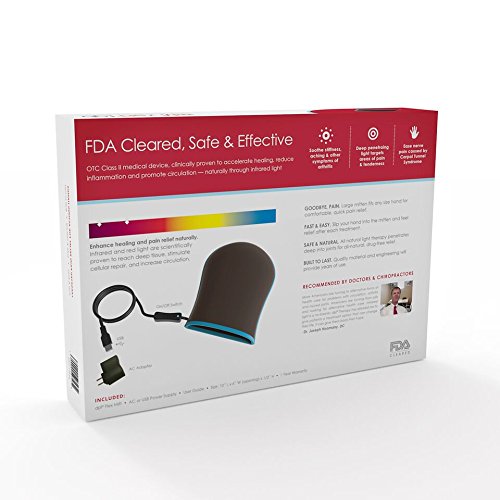 Revive Light Therapy DPL Flex Mitt – Arthritis and Carpal Tunnel Light Therapy