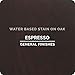 General Finishes Water Based Wood Stain, 1 Quart, Espresso