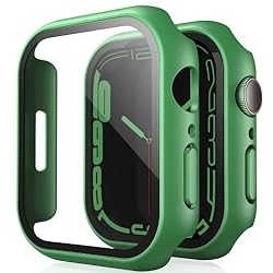 TAURI 2 Pack Hard Case Compatible for Apple Watch