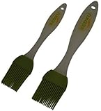 Silicone Basting, Marinate, Oil and Pastry Brush Set of 2