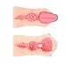 Bigbanana 3D Realistic Male Masturbator, Pocket Pussy Sex Toy for Oral Blow Job Masturbation  (Flesh)