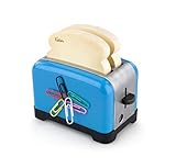 The Notester Blue - Toaster Design Sticky Notes & Sharpener Desk Accessory by Thinking Gifts