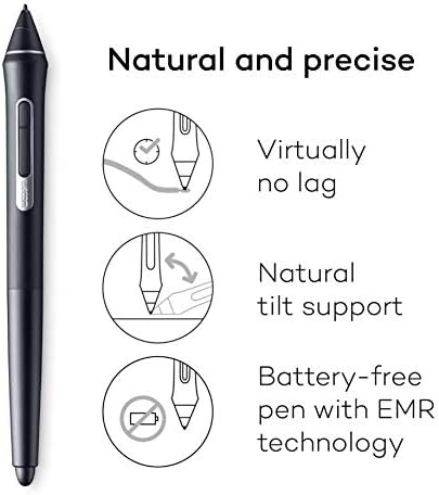 Wacom Cintiq Pro 24 Multi-Touch 4K Display/23.6 Inch Pen Display with Integrated Legs Including Wacom Pro Pen 2 Stylus with Pen Holder and Replacement Tips/Compatible with Windows and Mac - Image 3