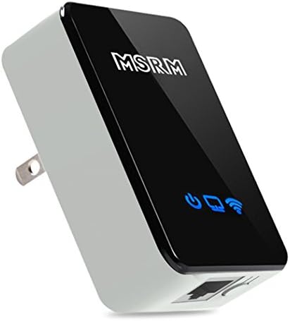 Beverly MSRM US300 300Mbps Wireless-N WiFi Long Range Repeater, With 360 Degree Full Coverage Available for 2.4 GHz Router