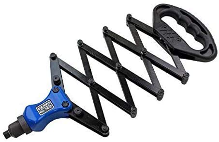 US PRO INDUSTRIAL Heavy Duty Lazy Tong Folding Riveter for Pop Rivets 5455