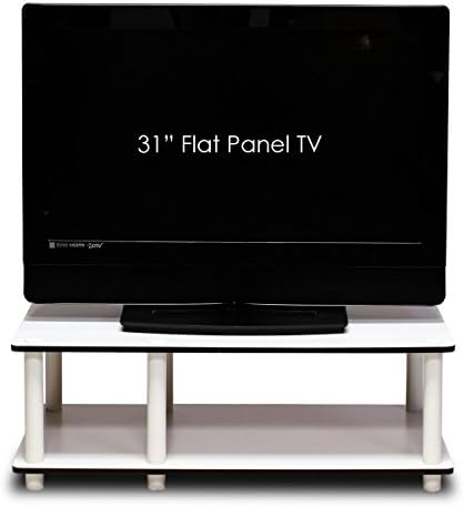 Home Loft Concepts Scratch Resistant 32" TV Stand, White