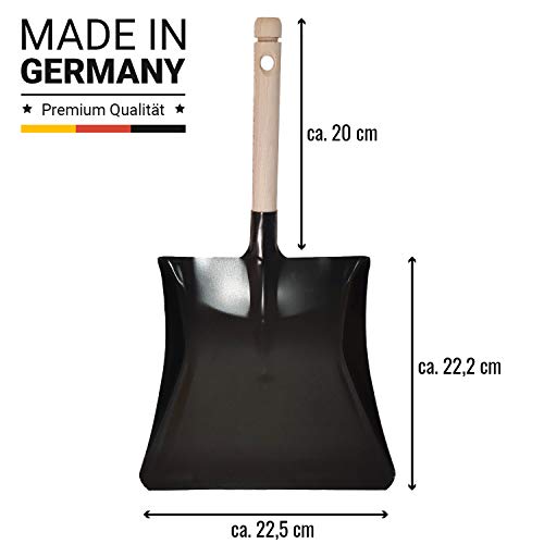 Lead Home 3er Set Kehrblech schwarz, Schaufel, Kehrschaufel - Made in Germany – Bild 4