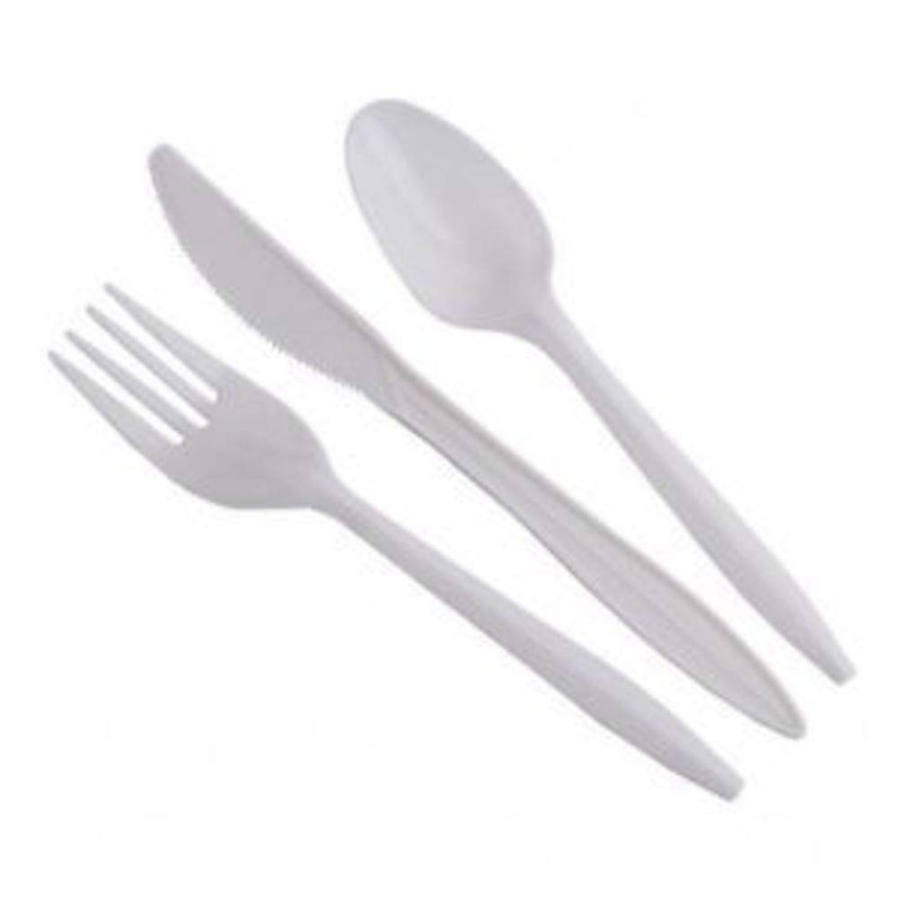 UK.PLASTICS 1500 x White Plastic Cutlery 3 x 500 WEDDING PARTY Amazon.co.uk Kitchen & Home
