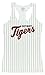 MLB Detroit Tigers Racer Back Tank, White, Large