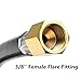 SHINESTAR 12FT Propane Hose Extension with 3/8