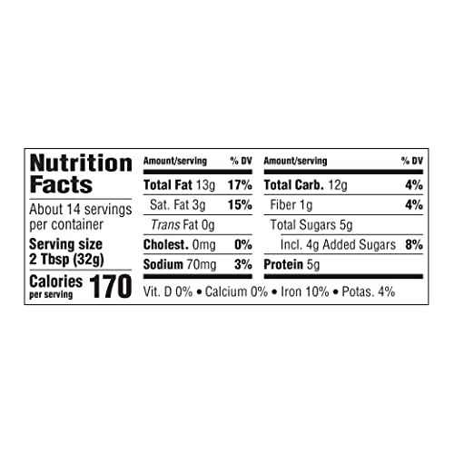 AMAZON BRAND – APLENTY, VANILLA CASHEW BUTTER, 16 OZ