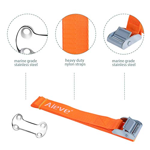 AIEVE Cooler Tie Down Kit for YETI Coolers,Cooler Tie Downs Straps