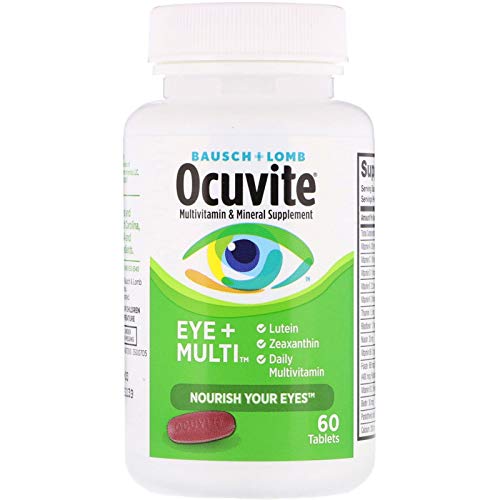 Bausch + Lomb Ocuvite Eye and Multi Multivitamin and Mineral Supplement