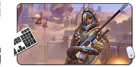 GALIGEIGEI Overwatch OW Soft Smooth Gaming Mouse Pad Mouse Mat(31.5"x 15.7"x0.12"), Design for Overwatch (ANA)