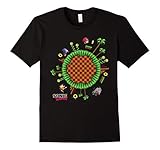 Mens Sonic World T-Shirt Large Black