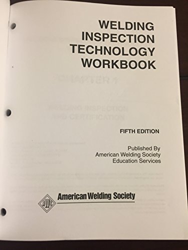 WIT-W:2008 WELDING INSPECTION TECHNOLOGY WORKBOOK