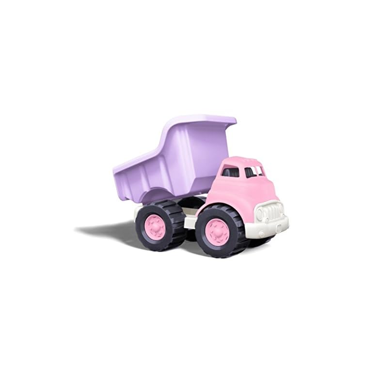 Green Toys Dump Truck in Pink Color – BPA Free, Phthalates Free Play Toys for Improving Gross Motor, Fine Motor Skills…