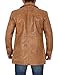 Men's Leather Jacket Brown - Real Lambskin Leather Coat Men