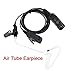 Acoustic Tube Earpiece Headset Mic for Motorola XPR6500 XPR6550 XPR6580 APX7000 APX6000 Radio Security Door Supervisor