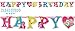 My Little Pony Kids Birthday Party Jumbo Add An Age Letter Banner 10 Ft. (1ct)