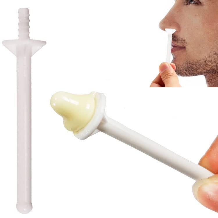 zalati Nose Waxing Kit 50pcs Disposable Nose Hair Removal Sticks Set for Daily Clean Care