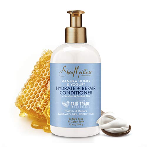 SheaMoisture Hydrate & Repair Conditioner for Damaged Hair Manuka Honey & Yogurt Shea Butter 13