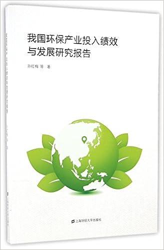 我国环保产业投入绩效与发展研究报告 孙红梅等著 Amazon Com Books
