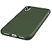 iPhone X Case,iPhone Xs Case, Manleno Slim Fit Full Matte Skin Case 1.5mm Thick Soft Flexible TPU Cover Case for iPhone X Xs 5.8 inch (Matte Hunter Green)