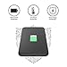 LG V30/ iPhone X/ 8 Plus / 8 Wireless Charger Pad with Matting Surface, Bbtops Fast Qi Wireless Charging Stand Pad for Samsung Galaxy Note 8/ S8 plus/ S8 / S7 and other Qi-enabled Device-White