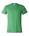 BELLA+CANVAS 3415 Unisex Triblend Short Sleeve V-Neck Tee - Green Triblend44; Large