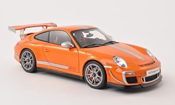 Porsche 911 Gt3 Rs 4 0 997 Orange Silber 2011 Modellauto Fertigmodell Autoart 1 18 Amazon De Spielzeug