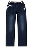 BYCR Boys' Dark Denim Jean Straight Pants for Kids Size 4-12 No. 7160108172