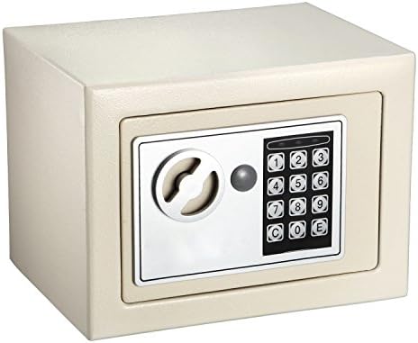 Digital Safe Box Keypad Lock Security Home Office Cash Jewelry Box
